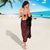 Red Aotearoa Mangopare Kowhaiwhai and Niho Taniwha Sarong Maori New Zealand