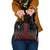 Red Aotearoa Mangopare Kowhaiwhai and Niho Taniwha Shoulder Handbag Maori New Zealand
