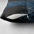 Blue Aotearoa Mangopare Kowhaiwhai Niho Taniwha Pillow Cover Maori New Zealand - Polynesian Pride