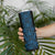 Blue Aotearoa Mangopare Kowhaiwhai and Niho Taniwha Skinny Tumbler Maori New Zealand