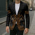 Gold Aotearoa Mangopare Kowhaiwhai Niho Taniwha Blazer Maori New Zealand - Polynesian Pride