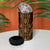 Gold Aotearoa Mangopare Kowhaiwhai and Niho Taniwha 4 in 1 Can Cooler Tumbler Maori New Zealand