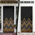 Gold Aotearoa Mangopare Kowhaiwhai Niho Taniwha Door Cover Maori New Zealand - Polynesian Pride