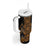 Gold Aotearoa Mangopare Kowhaiwhai and Niho Taniwha Tumbler With Handle Maori New Zealand
