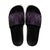Purple Aotearoa Mangopare Kowhaiwhai Niho Taniwha Slide Sandals Maori New Zealand - Polynesian Pride