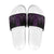 Purple Aotearoa Mangopare Kowhaiwhai Niho Taniwha Slide Sandals Maori New Zealand - Polynesian Pride
