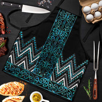 Paua Shell Aotearoa Mangopare Kowhaiwhai Niho Taniwha Apron Maori New Zealand - Polynesian Pride