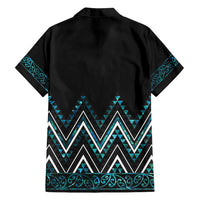Paua Shell Aotearoa Mangopare Kowhaiwhai and Niho Taniwha Family Matching Long Sleeve Bodycon Dress and Hawaiian Shirt Maori New Zealand LT14 - Polynesian Pride