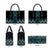 Paua Shell Aotearoa Mangopare Kowhaiwhai Niho Taniwha Leather Bag Maori New Zealand - Polynesian Pride