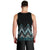 Paua Shell Aotearoa Mangopare Kowhaiwhai and Niho Taniwha Men Tank Top Maori New Zealand