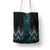 Paua Shell Aotearoa Mangopare Kowhaiwhai Niho Taniwha Tote Bag Maori New Zealand - Polynesian Pride