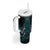 Paua Shell Aotearoa Mangopare Kowhaiwhai and Niho Taniwha Tumbler With Handle Maori New Zealand