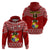 Custom Tonga Rugby Hoodie 2023 World Cup Tongan Kupesi Ngatu Pattern LT14 - Polynesian Pride