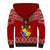 Custom Tonga Rugby Sherpa Hoodie 2023 World Cup Tongan Kupesi Ngatu Pattern LT14 - Polynesian Pride