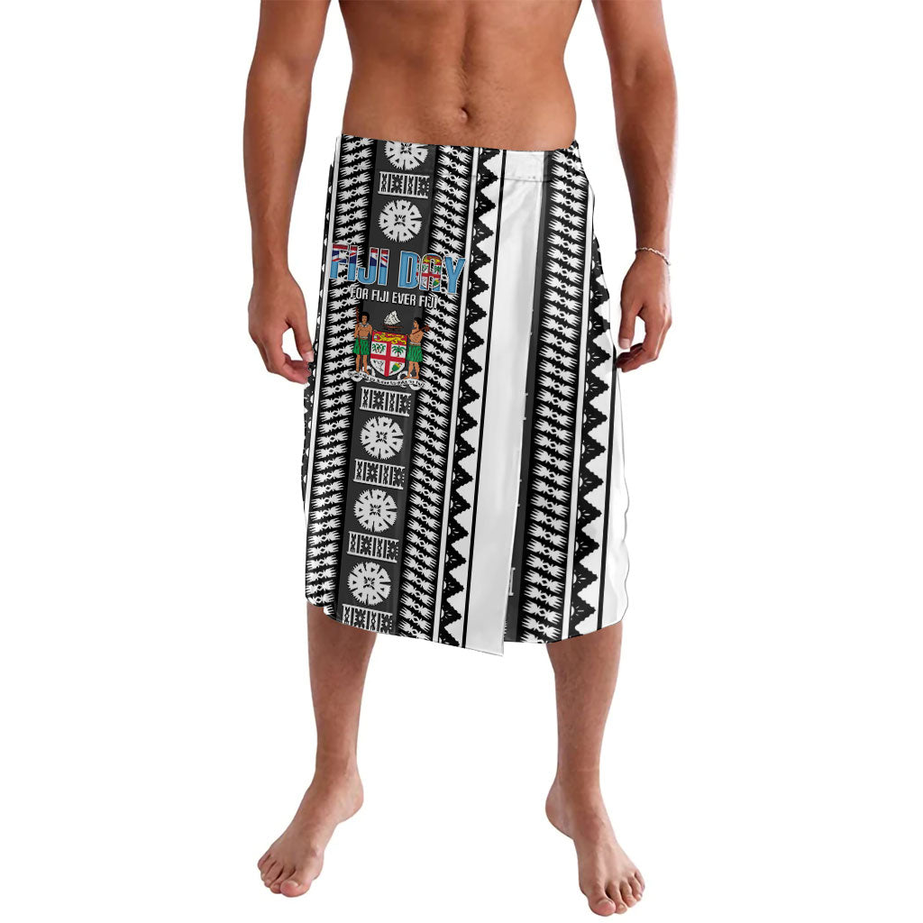 Fiji Day 1970 Lavalava For Fiji Ever Fiji Tapa Pattern White