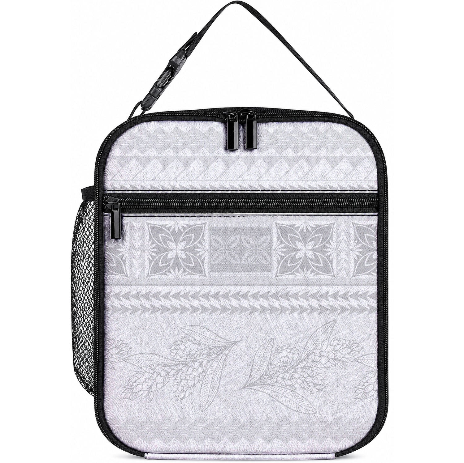 Samoa White Sunday Lunch Bag Lotu Tamaiti Samoan Siapo Teuila Flowers