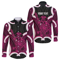 Mawhero Aotearoa Atua Tumatauenga Personalised Family Matching Mermaid Dress and Hawaiian Shirt Maori God Of War Tiki With Taiaha