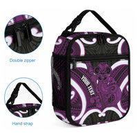 Waiporoporo Aotearoa Atua Tumatauenga Personalised Lunch Bag Maori God Of War Tiki With Taiaha