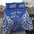 Custom Manu Samoa Rugby 2024 Bedding Set Go Champions Samoan Tattoo