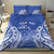 Custom Manu Samoa Rugby 2024 Bedding Set Go Champions Samoan Tattoo