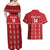 Custom Tonga Rugby 2024 Couples Matching Off Shoulder Maxi Dress and Hawaiian Shirt Go Champions Ikale Tahi Ngatu Pattern