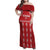 Custom Tonga Rugby 2024 Family Matching Off Shoulder Maxi Dress and Hawaiian Shirt Go Champions Ikale Tahi Ngatu Pattern