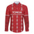 Custom Tonga Rugby 2024 Family Matching Puletasi and Hawaiian Shirt Go Champions Ikale Tahi Ngatu Pattern