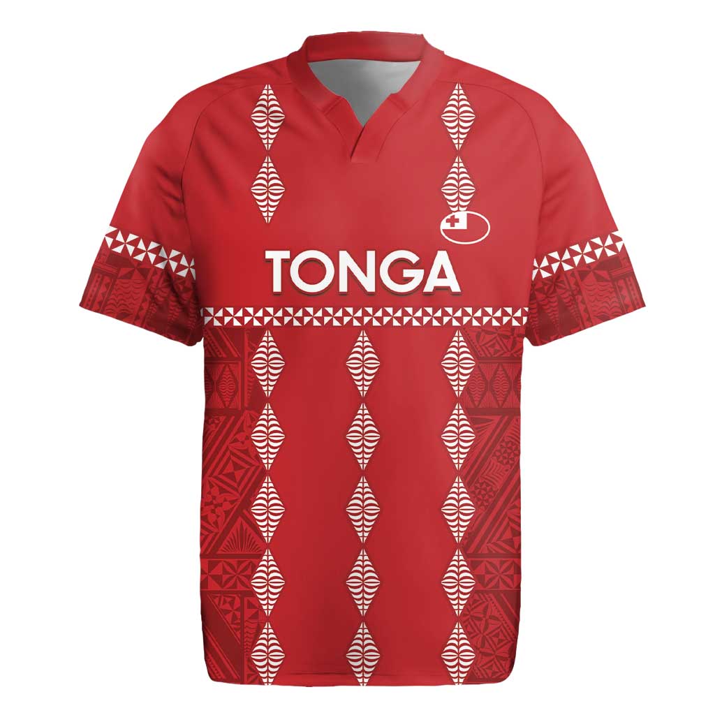 Custom Tonga Rugby 2024 Rugby Jersey Go Champions Ikale Tahi Ngatu Pattern