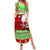 Personalised Hawaii Christmas Summer Maxi Dress Mele Kalikimaka Hawaiian Santa Tropical Vibes LT14 Women Red - Polynesian Pride