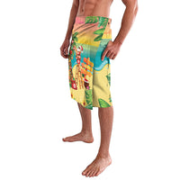 Hawaii Christmas Mele Kalikimaka Lavalava Santa Decorating Xmas Palm Tree Tropical Vibes LT14 - Polynesian Pride
