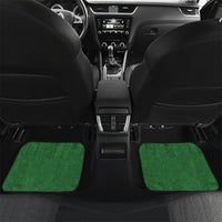 Hawaii Christmas Mele Kalikimaka Car Mats Aloha Turtle Santa With Ukulele LT14 Set 2pcs - Back Red - Polynesian Pride