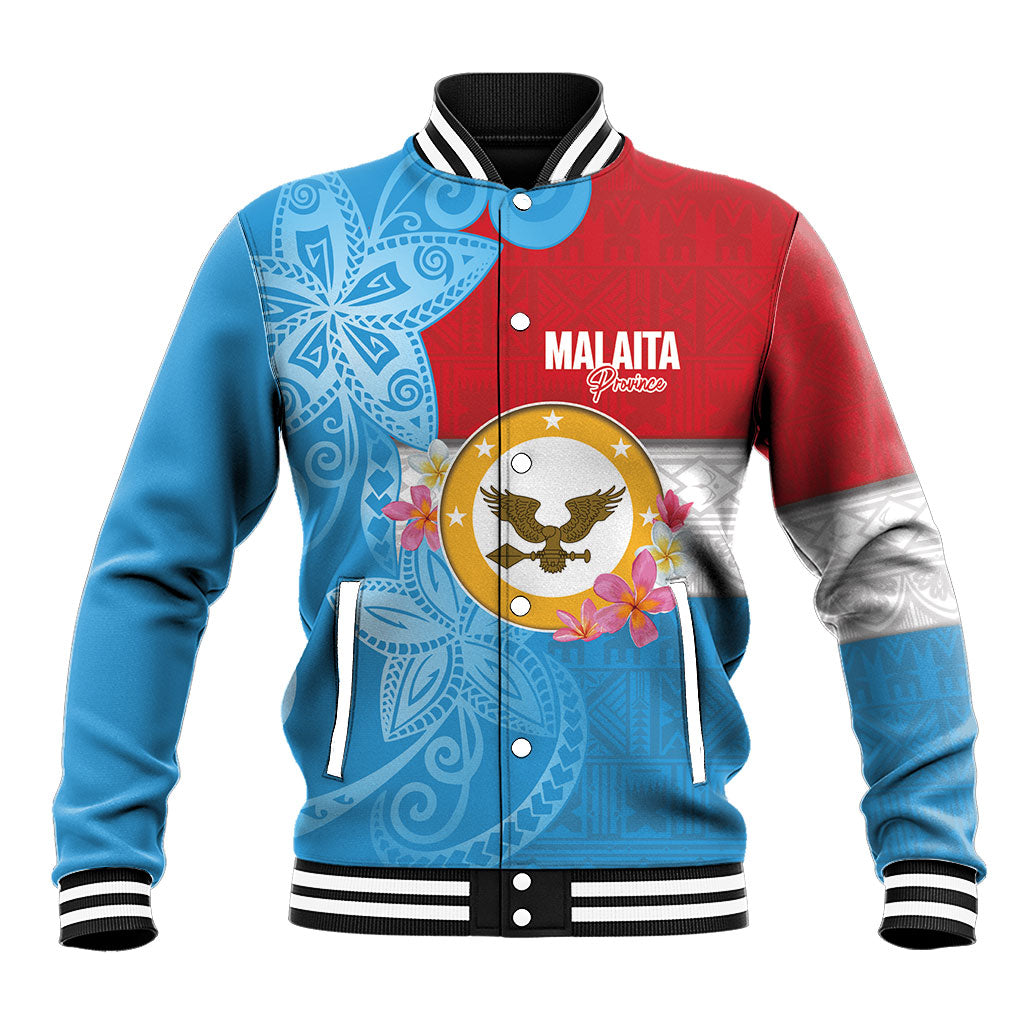Personalised Malaita Province Day Baseball Jacket Solomon Islands Maramapaina Flag Color LT14 Unisex Blue - Polynesian Pride