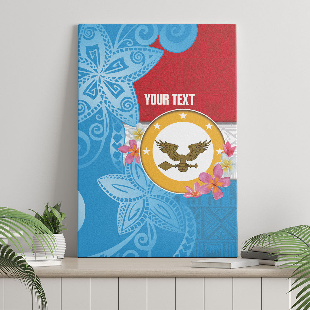 Personalised Malaita Province Day Canvas Wall Art Solomon Islands Maramapaina Flag Color LT14 - Polynesian Pride