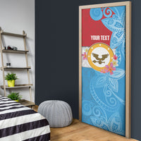 Personalised Malaita Province Day Door Cover Solomon Islands Maramapaina Flag Color LT14 - Polynesian Pride