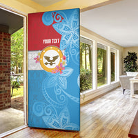 Personalised Malaita Province Day Door Cover Solomon Islands Maramapaina Flag Color LT14 - Polynesian Pride