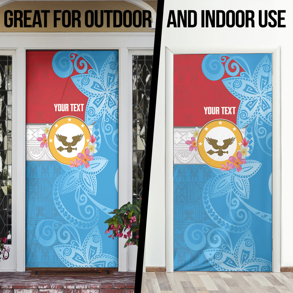Personalised Malaita Province Day Door Cover Solomon Islands Maramapaina Flag Color LT14 - Polynesian Pride