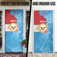 Personalised Malaita Province Day Door Cover Solomon Islands Maramapaina Flag Color LT14 - Polynesian Pride