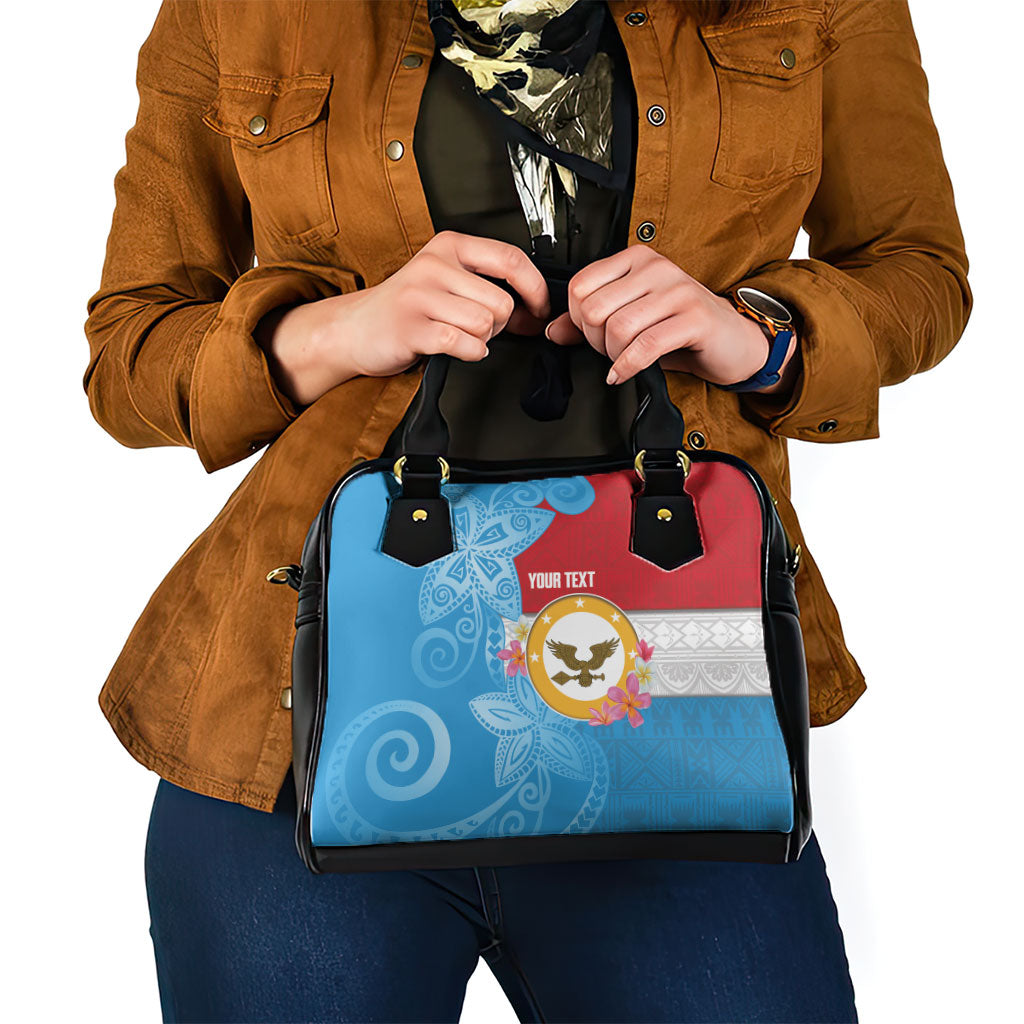 Personalised Malaita Province Day Shoulder Handbag Solomon Islands Maramapaina Flag Color LT14 - Polynesian Pride