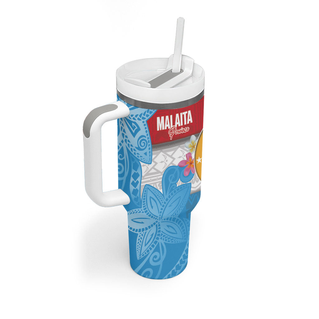 Personalised Malaita Province Day Tumbler With Handle Solomon Islands Maramapaina Flag Color LT14 - Polynesian Pride