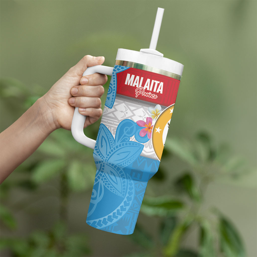 Personalised Malaita Province Day Tumbler With Handle Solomon Islands Maramapaina Flag Color LT14 - Polynesian Pride