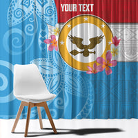 Personalised Malaita Province Day Window Curtain Solomon Islands Maramapaina Flag Color LT14 - Polynesian Pride