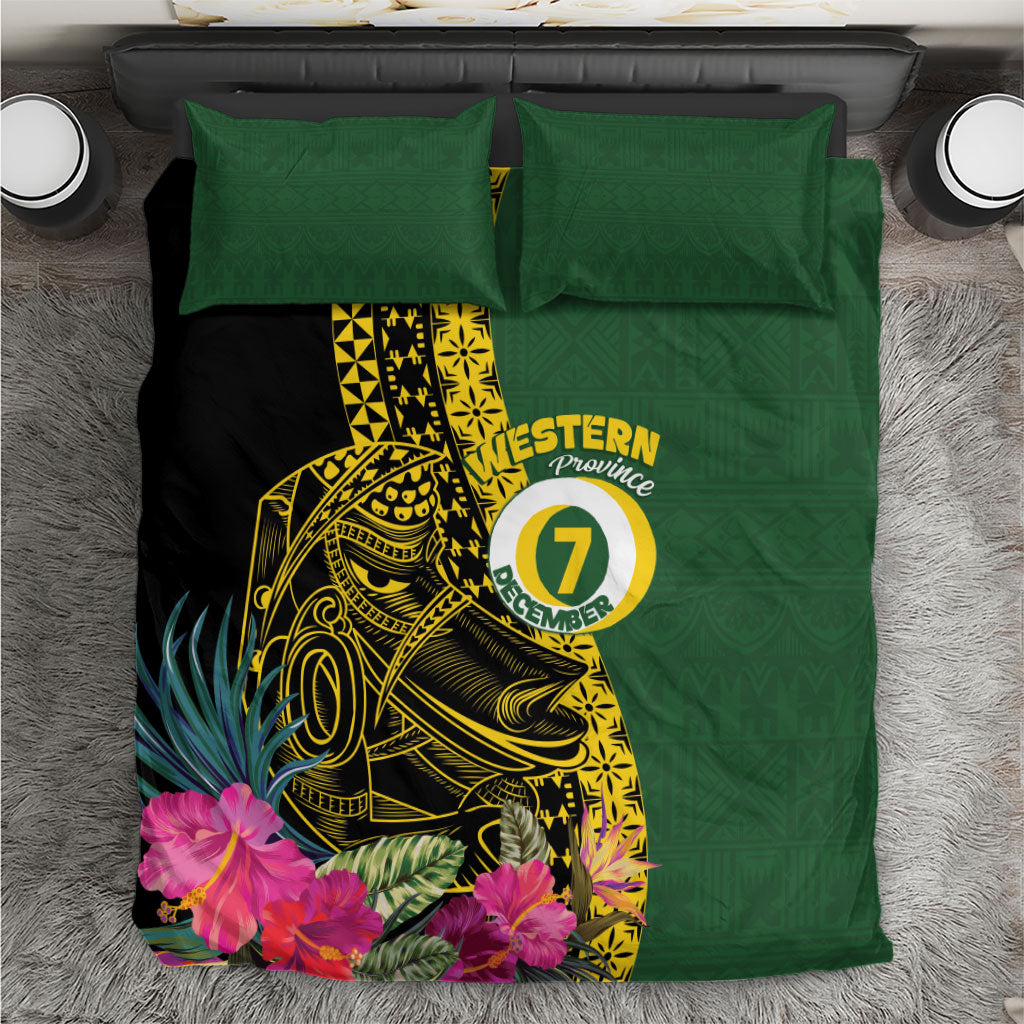 Western Province Day Bedding Set Wes Provins Nguzunguzu Symbol LT14 Green - Polynesian Pride