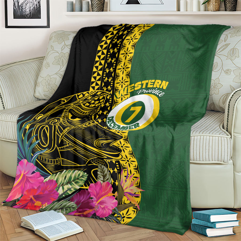 Western Province Day Blanket Wes Provins Nguzunguzu Symbol LT14 - Polynesian Pride