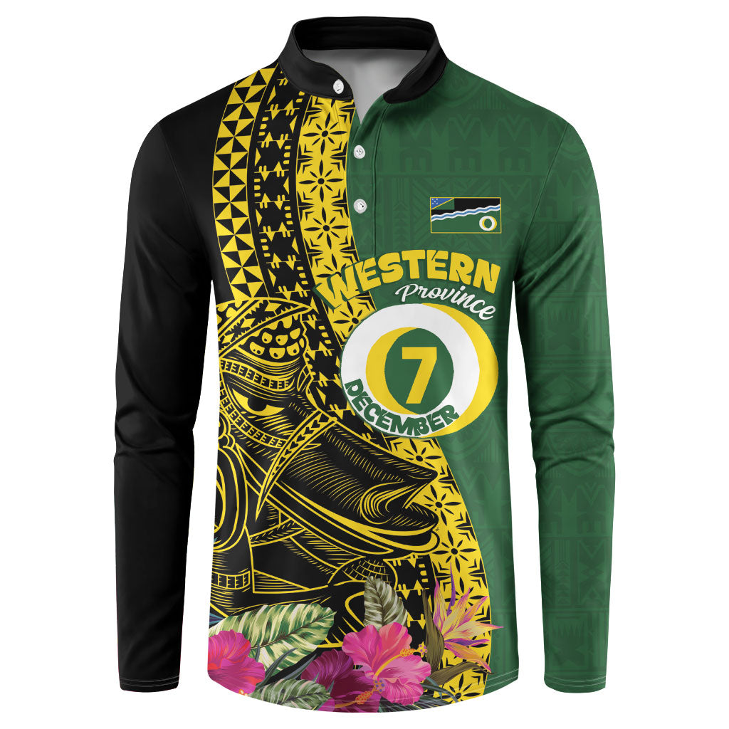 Personalised Western Province Day Button Sweatshirt Wes Provins Nguzunguzu Symbol LT14 Green - Polynesian Pride