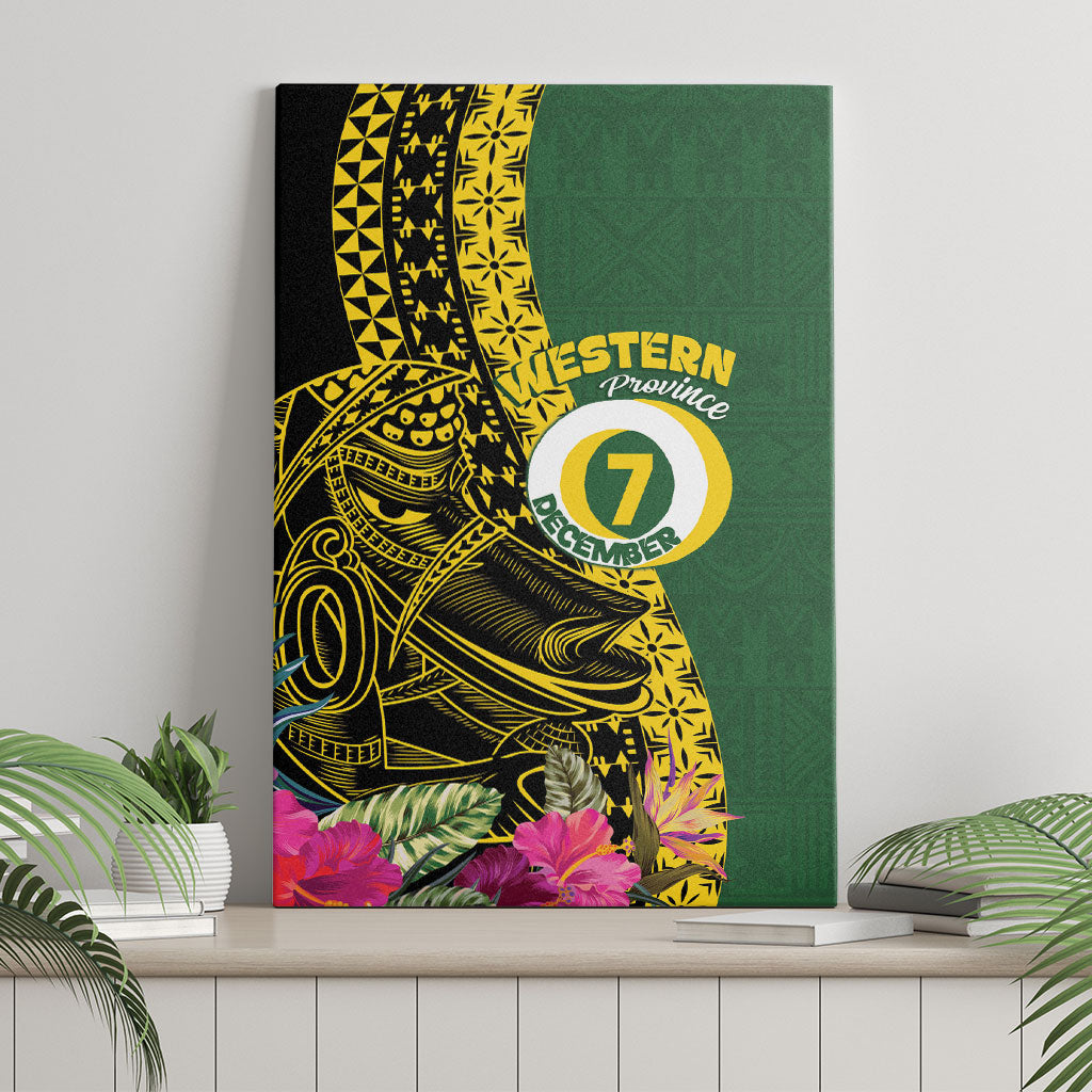 Western Province Day Canvas Wall Art Wes Provins Nguzunguzu Symbol LT14 - Polynesian Pride