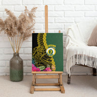 Western Province Day Canvas Wall Art Wes Provins Nguzunguzu Symbol LT14 - Polynesian Pride