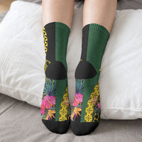 Personalised Western Province Day Crew Socks Wes Provins Nguzunguzu Symbol LT14 - Polynesian Pride