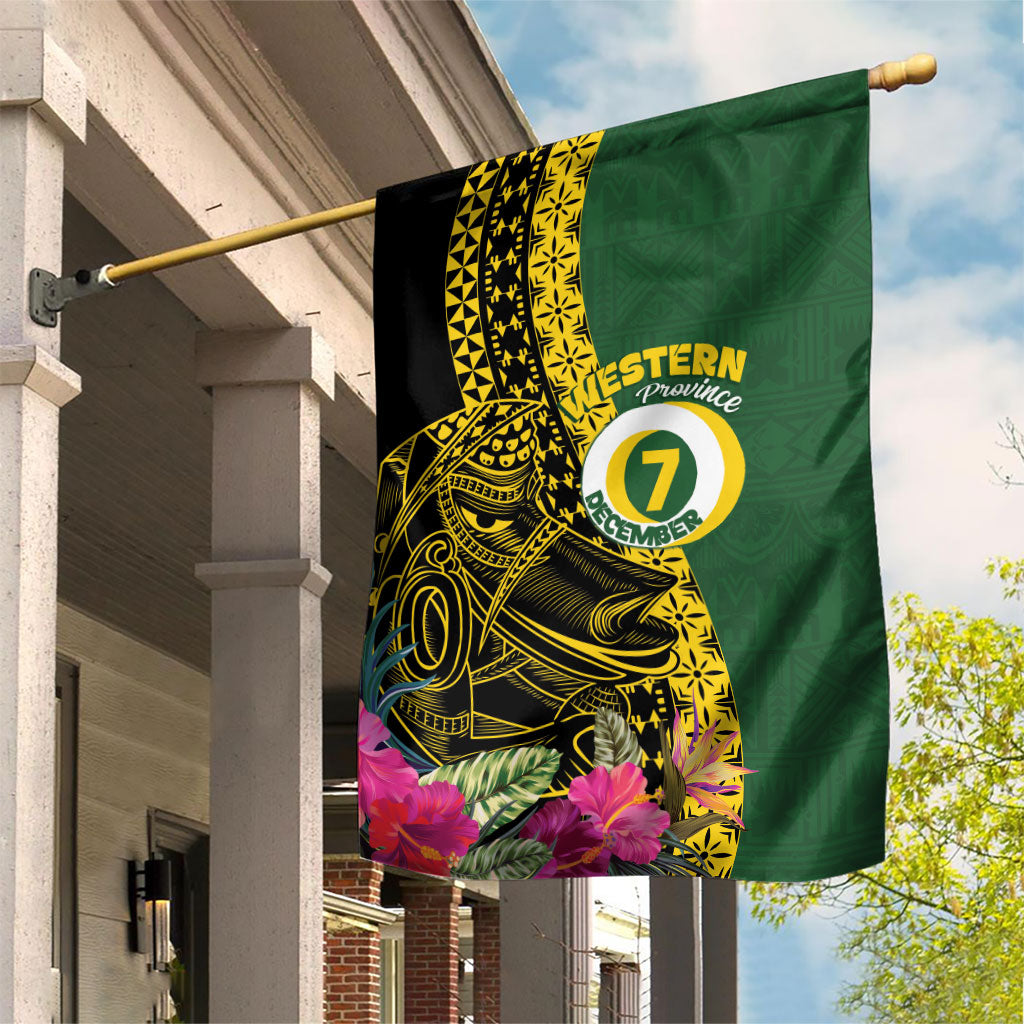Western Province Day Garden Flag Wes Provins Nguzunguzu Symbol LT14 House Flag Green - Polynesian Pride