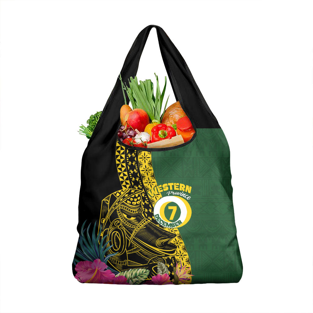 Western Province Day Grocery Bag Wes Provins Nguzunguzu Symbol LT14 1-pack One Size Green - Polynesian Pride