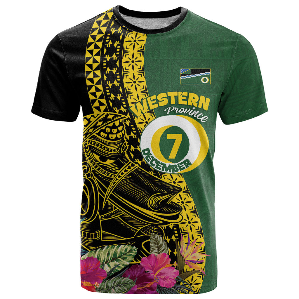 Personalised Western Province Day T Shirt Wes Provins Nguzunguzu Symbol LT14 Green - Polynesian Pride
